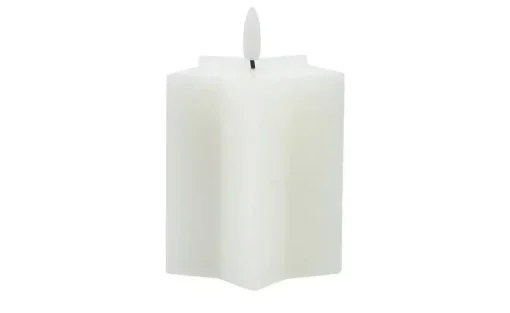 HOME STORY LED Kerze Stern | 13,5 cm | Möbel Höffner