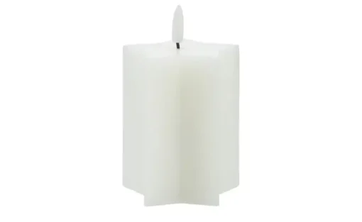 HOME STORY LED Kerze Stern | 13,5 cm | Möbel Höffner