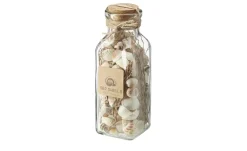 HOME STORY Muschelmix im Glas | Beige, Braun | Höffner