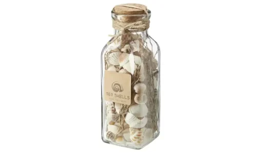 HOME STORY Muschelmix im Glas | Beige, Braun | Höffner