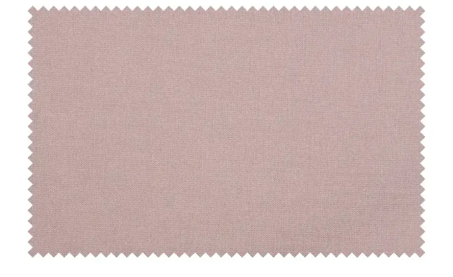 HOME STORY Renforcé Wende-Bettwäsche Solid Piping | Rosé, 155x220 cm