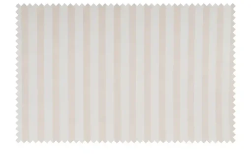 HOME STORY Satin Wendebettwäsche Streifen | Rosa, Weiß