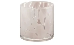 HOME STORY Teelichtglas | Rosa, transparent | Höffner