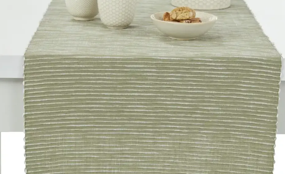 HOME STORY Tischläufer Greta | Grün | Möbel Höffner