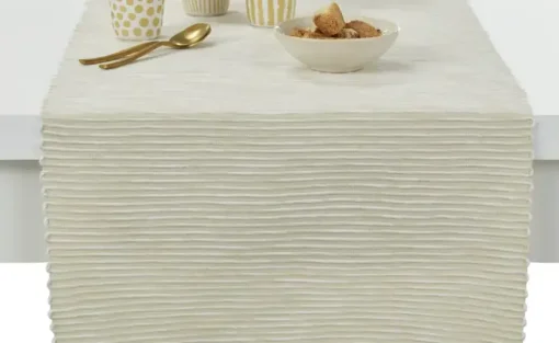 HOME STORY Tischläufer Greta | Creme | Möbel Höffner