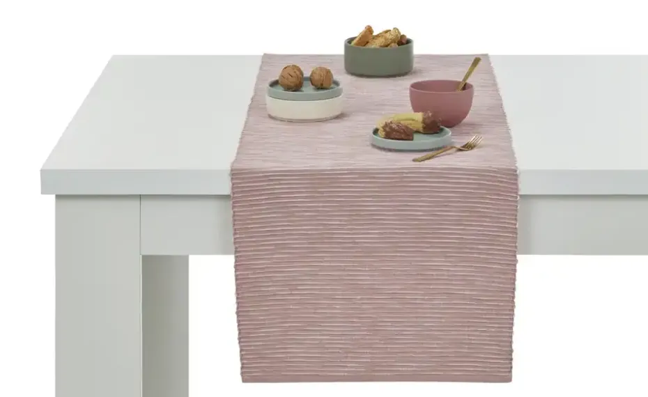 HOME STORY Tischläufer Greta | Rosa | Möbel Höffner
