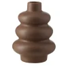 HOME STORY Vase | Dunkelbraun | Möbel Höffner
