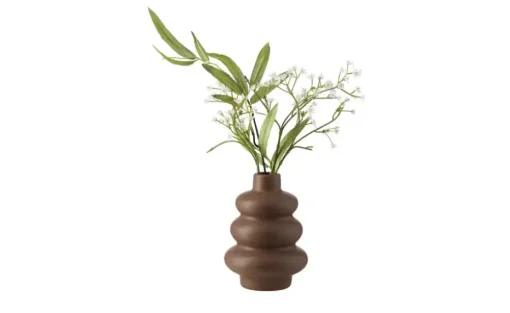 HOME STORY Vase | Dunkelbraun | Möbel Höffner