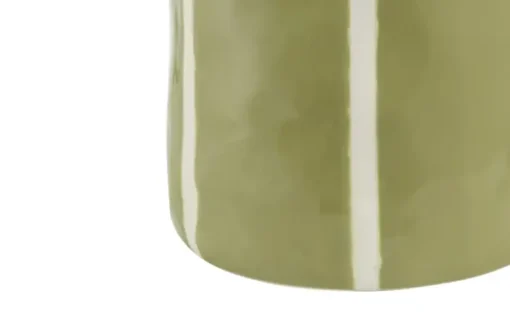 HOME STORY Vase | Grün, Weiß | Möbel Höffner