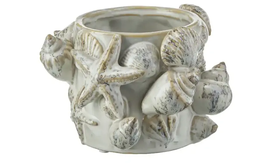 HOME STORY Vase 3D Muschel | 12 cm | Möbel Höffner