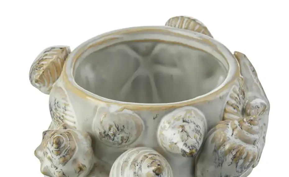 HOME STORY Vase 3D Muschel | 12 cm | Möbel Höffner