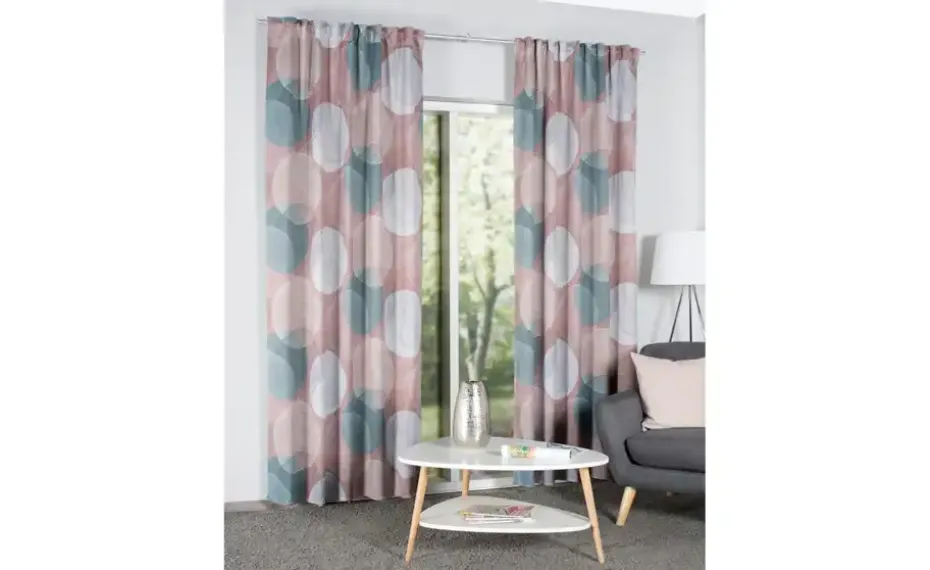 HOME Wohnideen Abdunklungsvorhang | Rosé | Höffner