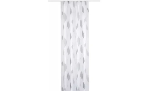 HOME Wohnideen Kräuselbandschal | Grau, 145 cm