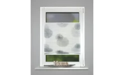 HOME Wohnideen Plisseerollo | Grau, 130 cm | Höffner
