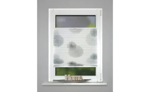 HOME Wohnideen Plisseerollo | Grau, 130 cm | Höffner