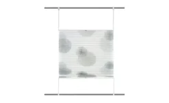 HOME Wohnideen Plisseerollo | Grau, 130 cm | Höffner