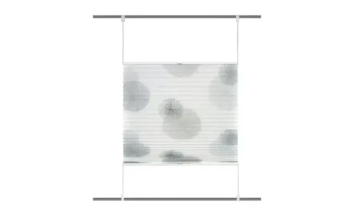 HOME Wohnideen Plisseerollo | Grau, 130 cm | Höffner