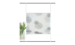 HOME Wohnideen Plisseerollo | Grau, 130 cm | Höffner