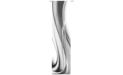 HOME Wohnideen Schiebevorhang 3er-Set | Grau, 1er