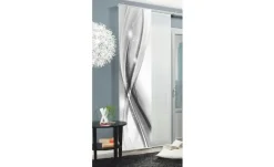 HOME Wohnideen Schiebevorhang 3er-Set | Grau, 1er