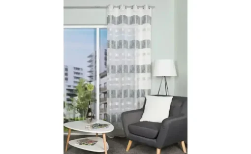 HOME Wohnideen Ösenschal | Blau | Möbel Höffner