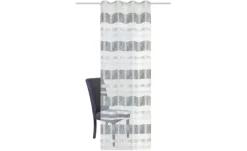 HOME Wohnideen Ösenschal | Blau | Möbel Höffner