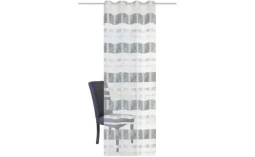 HOME Wohnideen Ösenschal | Blau | Möbel Höffner