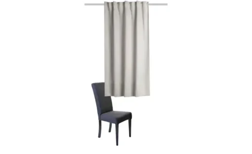 HOME Wohnideen Verdunklungsschal | Grau, 145 cm