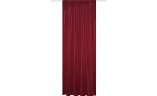 HOMEbasics Fertigschal | Bordeauxrot, 295 cm | Höffner