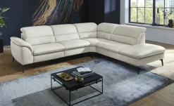 Hukla Ecksofa Luisa | Greige, rechts | Möbel Höffner