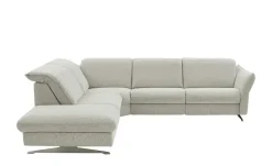 Hukla Ecksofa Mikrofaser Michelle | Natur, links