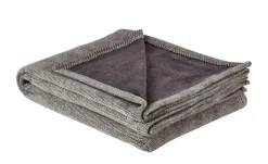 IBENA Jacquard Schlafdecke-Sorrento  Sorrento Tweed | Anthrazit, Grau