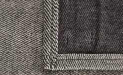 IBENA Jacquard Schlafdecke-Sorrento  Sorrento Tweed | Anthrazit, Grau