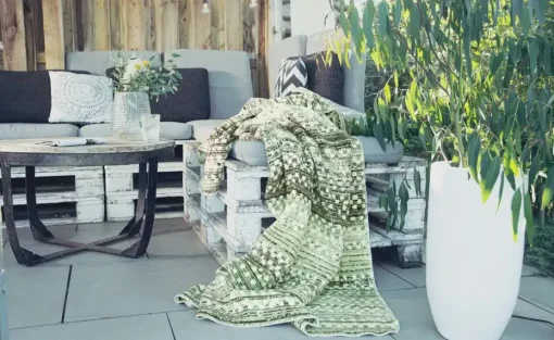IBENA Jacquard Wohndecke Adadir | Möbel Höffner