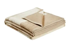 IBENA Jaquard Wohndecke Messina | Beige, Weiß | Höffner