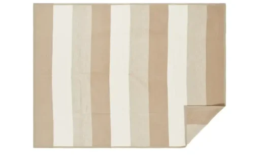 IBENA Jaquard Wohndecke Messina | Beige, Weiß | Höffner
