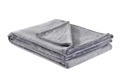 IBENA Uni Kuscheldecke Bugatti | Grau | Möbel Höffner