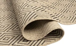 In- und Outdoorteppich Kenzy | Natur, Geometrisch