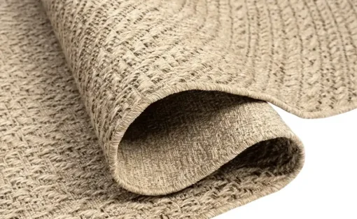 In- und Outdoorteppich Kenzy | Natur, Gestreift