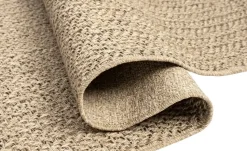 In- und Outdoorteppich Kenzy | Beige, Gestreift