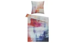 indigo Mako-Satin Bettwäsche Impressionist | Höffner