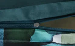 indigo Mako-Satin Wendebettwäsche Stripes | Höffner