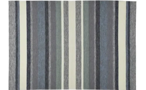 In-und Outdoor-Teppich Rosetta | Blau, 70x140 cm