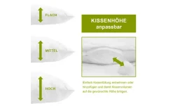 IRISETTE Federkissen Irisette Greenline fest | 40 cm, 600 g