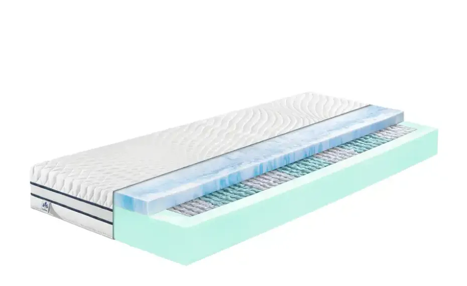 IRISETTE Tonnentaschenfederkernmatratze Cuba 22 TTFK | 200 cm, 100 cm