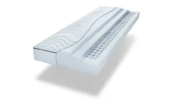 IRISETTE 7-Zonen Tonnentaschenfederkern-Matratze Irisette Fehmarn TFK 500 | H2, 90 cm