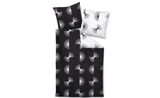 Janine Mako-Satin Bettwäsche | 4 cm, 155x220 cm
