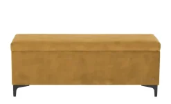 Jette Home Bettbank mit Stauraum Jette Patch | Goldgelb