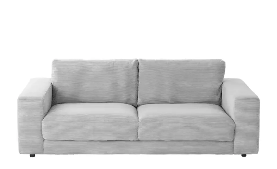 Jette Home Cordsofa Sila | Grau | Möbel Höffner