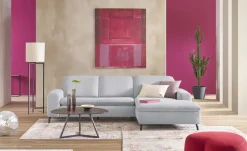 Jette Home Ecksofa aus Flachgewebe Jette Sense | Grundfunktion, rechts